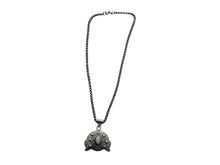 Load image into Gallery viewer, Ladies Silver Oval Moonstone 925 Silver Plated Handmade Pendant Womens Necklace