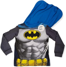 Load image into Gallery viewer, Boys DC Comics Batman Set & Detachable Cape Pyjamas Set