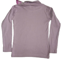Load image into Gallery viewer, Girls Disney Princess Lilac Cotton Long sleeve High Neck Top
