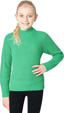 Load image into Gallery viewer, Girls City Comfort Pullover Ribbed High Neck Knitted Long Sleeve Sweater Jumper