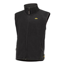 Load image into Gallery viewer, Mens Site Black Anti-Pill Soft Vest Fleece Gilet Outdoor Walking Bodywarmer