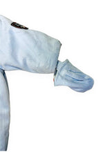 Load image into Gallery viewer, Baby Boys Blue Little Puppy Embroidery Padded Hooded Snowsuits