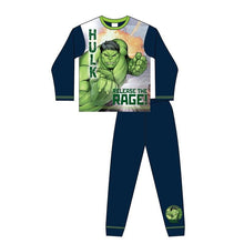 Load image into Gallery viewer, Boys Official Marvel Avengers Incredible Hulk Pyjamas