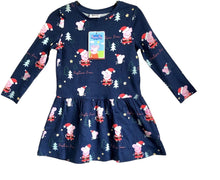 Load image into Gallery viewer, Girls Peppa Pig Christmas Top Dress & Leggings Sets