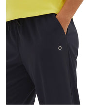 Load image into Gallery viewer, Ladies Navy 3/4 Bottoms Elasticated Waist Tie Joggers