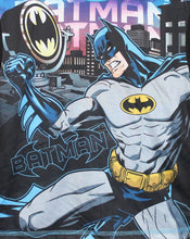 Load image into Gallery viewer, Boys Batman Blue & Black Short Sleeve Top & Shorts Summer Pyjamas Sets