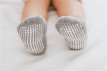 Load image into Gallery viewer, Baby Boys Toddlers Newborn Blue Multi Warm Anti-Slip Skid Low Cut 6 Pairs Socks