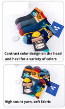 Load image into Gallery viewer, Boys Toddlers Cute Cartoon Characters 5PK Socks