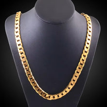 Load image into Gallery viewer, Ladies Mens Unisex Gold High Quality Smooth Chunky Thick Link Chain Necklace