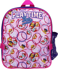 Load image into Gallery viewer, Girls Paw Patrol Playtime Fun 3Pce Lunch Bag & Water Bottle Backpack School Bags