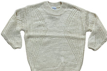 Load image into Gallery viewer, Girls Palamino Cable Knit Crew Ribbed Neck Long Sleeve Jumpers