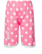 Load image into Gallery viewer, Girls Peppa Pig Pink Spotty Shorties Pyjamas Set