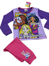Load image into Gallery viewer, Girls Princess Disney Purple & Pink Multi Pyjamas