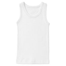 Load image into Gallery viewer, Boys Toddlers White Soft Cotton Sleeveless Vest Underwear Top
