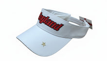 Load image into Gallery viewer, England Star Embroidery Unisex Navy / White Open Top Adjustable Sun Holiday Cap