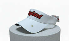 Load image into Gallery viewer, England Star Embroidery Unisex Navy / White Open Top Adjustable Sun Holiday Cap