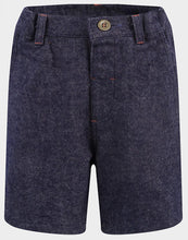 Load image into Gallery viewer, Boys Toddlers Brushed Herringbone Cotton Elasticated Waist Shorts