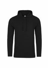 Load image into Gallery viewer, Mens Cotton Long Sleeve Slim Fit Hooded T-shirt