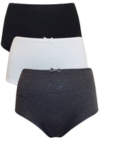 Load image into Gallery viewer, Ladies Briefs Pure Cotton High Waist Full Womens Knickers 6-24