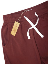 Load image into Gallery viewer, Mens Penguin Drawstring Waist Ribbed Cotton Gym Casual Shorts