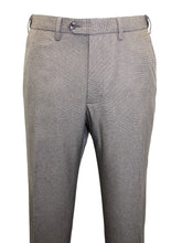 Load image into Gallery viewer, Mens Light Brown Wool Blend Regular Fit Flat Front Trousers