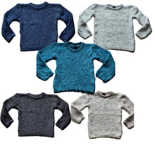Load image into Gallery viewer, Girls Soft Textured Bubble Tight Knitted Warm Jumpers
