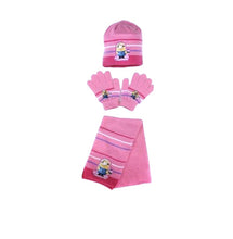 Load image into Gallery viewer, Girls Pink Multi Minion Despicable Me "I Don't Share" Hat Scarf & Gloves Sets