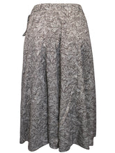 Load image into Gallery viewer, Ladies Fawn Beige Foliage Abstract Print Skirt
