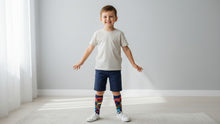Load image into Gallery viewer, Kids Boys Toddlers Big Hero 6 Sublimation Cartoon Pack of 2 Soft Stretchy Socks