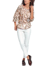 Load image into Gallery viewer, Ladies Floral Gypsy Relax Fit Long Sleeve Tunic Tops