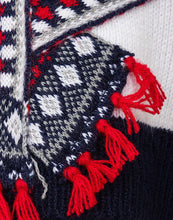 Load image into Gallery viewer, Boys Threadbare Navy "Up To Snow Good" Christmas Jumpers