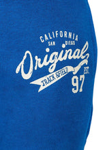 Load image into Gallery viewer, Boys Minoti Blue California Jersey Elasticated Waist Relaxed Fit Summer Shorts