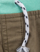 Load image into Gallery viewer, Baby Boys Sage Cotton Elasticated Waist Relaxed Fit Jersey Shorts