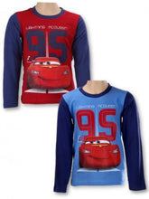 Load image into Gallery viewer, Boys Disney Pixar Cars Lightning McQueen Print Long Sleeve T-Shirt