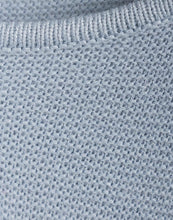Load image into Gallery viewer, Ladies Sky Blue Textured Soft Knitted Long Sleeve Jumpers