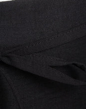 Load image into Gallery viewer, Ladies Black Tampered Jogger Style Trousers