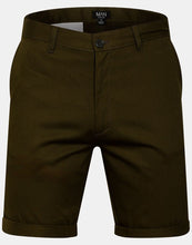 Load image into Gallery viewer, Mens Cotton Rich Skinny Fit Chino Multipocket Summer Shorts