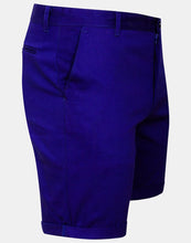 Load image into Gallery viewer, Mens Cotton Rich Skinny Fit Chino Multipocket Summer Shorts