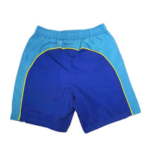 Load image into Gallery viewer, Boys The Simpson Navy & Blue Surf's Up Swimming Shorts