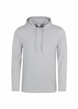 Load image into Gallery viewer, Mens Cotton Long Sleeve Slim Fit Hooded T-shirt