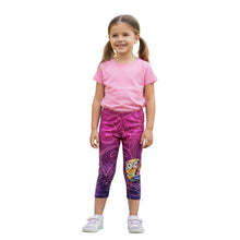 Load image into Gallery viewer, Girls Minions Soft Stretchy Short Length Leggings