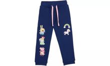 Load image into Gallery viewer, Girls Peppa Pig Navy Blue Unicorn Sequin Tracksuit