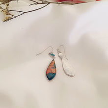 Load image into Gallery viewer, Ladies Acrylic Bohemia Colorful Dangle Geometric Earrings