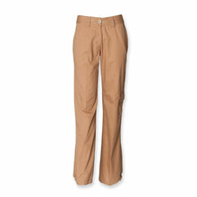 Load image into Gallery viewer, Ladies Sand Cotton Cargo Wide Waistband Drawstring Hem Trousers