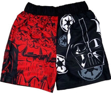 Load image into Gallery viewer, Boys Disney Star Wars Black Red Swimming Shorts