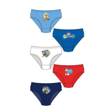 Load image into Gallery viewer, Boys Toddlers Paw Patrol Pack of 5 Cotton Briefs