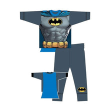 Load image into Gallery viewer, Boys DC Comics Batman Set & Detachable Cape Pyjamas Set
