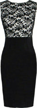 Load image into Gallery viewer, Black Floral Lace Stretchy Sleeveless Bodycon Dress