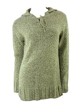 Load image into Gallery viewer, Green Real Comfort Large Collar Tie Neck Jumper
