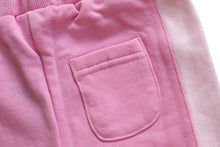 Load image into Gallery viewer, Twin Pack Pink &amp; Brown Elasticated Waist Knee Shorts
